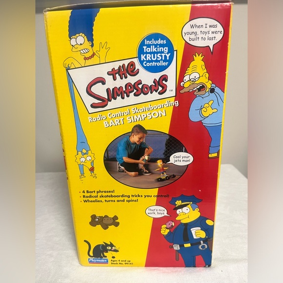 Bart Simpson Skateboard Krust Radio Control - Picture 2 of 8